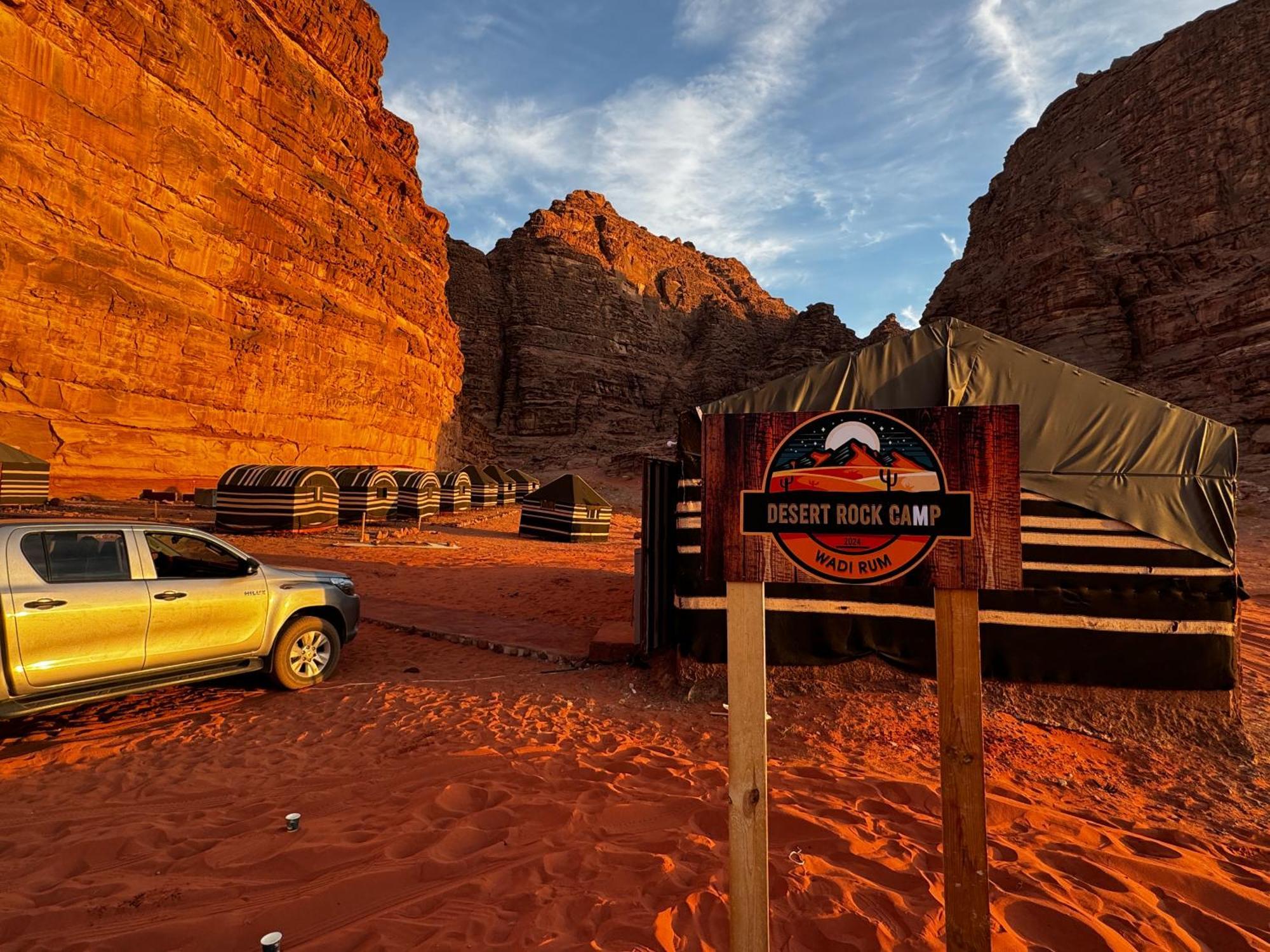 Desert Rock Camp Wadi Rum Eksteriør bilde